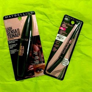 (Sold)Maybelline Lash Sensational Mascara & Liquid Eyeliner